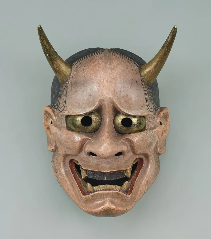 Noh theater mask of the Hannya type, Japan