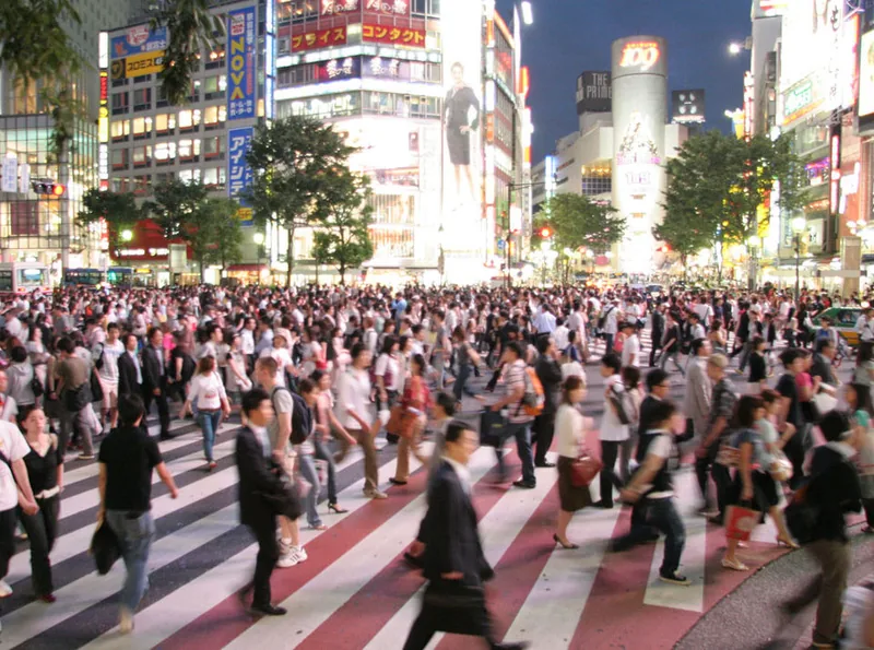 Shibuya, Tokyo at night
