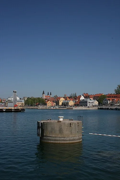 Harbor of Visby, Gotland, Sweden